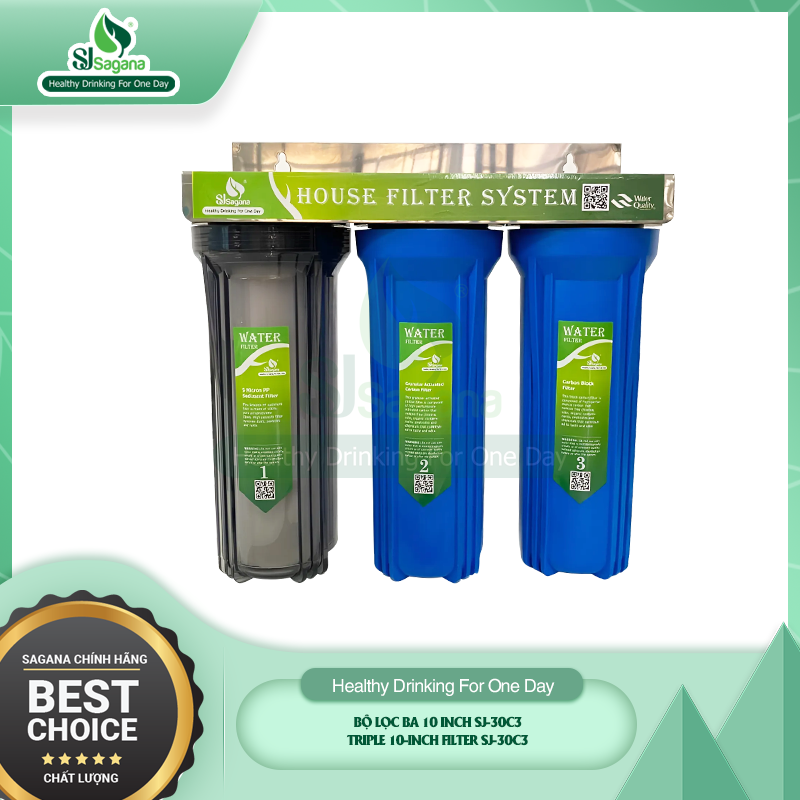 Triple 10-inch filter SJ-30C3
