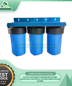 Bộ lọc ba 10 inch bigblue 3 xanh (bass inox) SJI-B10BBB