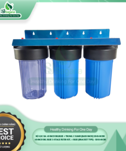 Bộ lọc ba 10 inch bigblue 1 trong 2 xanh (bass inox) SJI-B10CBB