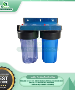 SJI-B10CB Bộ lọc đôi 10 inch bigblue 1 trong 1 xanh (bass inox)