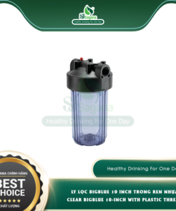 Clear Bigblue 10-inch with plastic thread