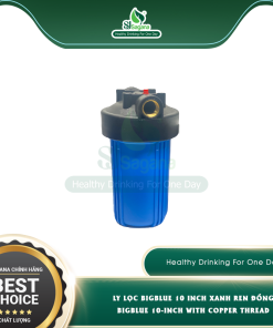 Ly lọc Bigblue 10 inch xanh ren đồng