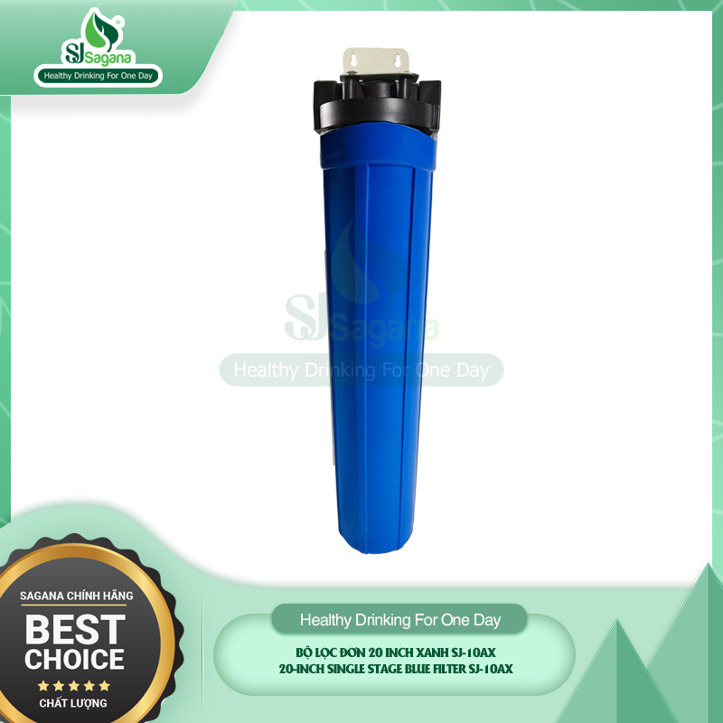Bộ lọc đơn 20 inch xanh SJ-10AX