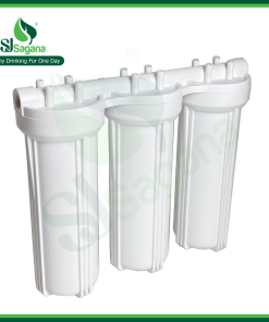 Alternative view of 3 stage 10-inch Filter Kit with Integrated Lid
