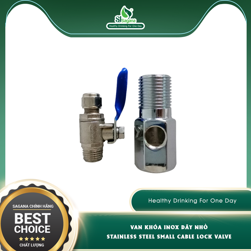 Stainless steel small cable lock valve