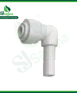 L-shaped quick connect coupling plug 10 to wire 6 ST013C