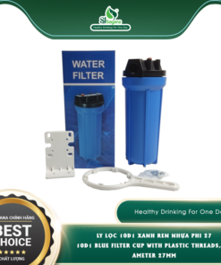 10D1 blue filter cup with plastic threads, diameter 27mm