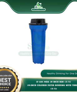 10-inch colored filter housing with thread 13/21