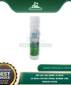 10 inch Cotton Spiral Wound Cartridges Filter