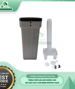 Thùng muối 60L xám không van