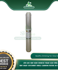 Lõi lọc UDF xám 20inch than gáo dừa